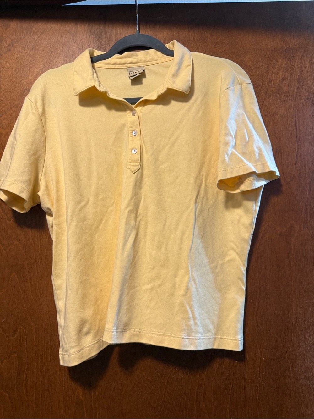 Yellow Polo Shirt - Classic Short Sleeve LL Bean